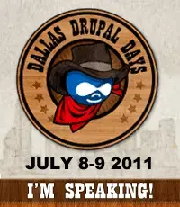 Dallas Drupal Days speaker badge